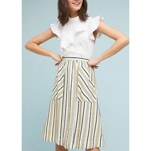 ANTHROPOLOGIE // Luria Striped Skirt